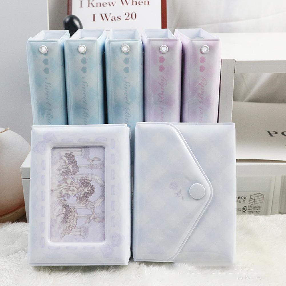 Kpop Photo Card Binder 3 Inch - 3-Zoll-Kawaii-Fotoalbum Kpop Fotokartenhalter Idol Picture Collect