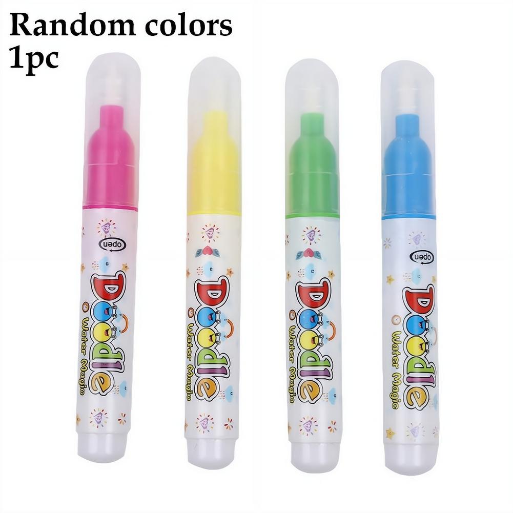 Reusable Water Magic Coloring Book - 1/4 Stück wiederverwendbarer magischer Wasserstift für