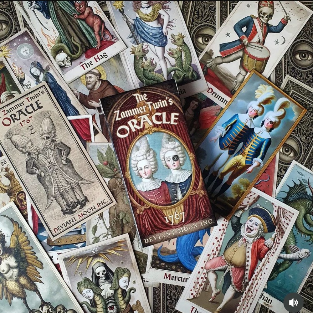 Tarot Deck With Guidebook - 6*12cm The Zammer Twins 1. Auflage