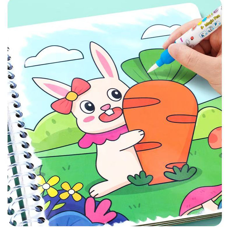 Magisches Wasser-Zeichenbuch f – Reusable Water Magic Coloring Book Bewertung und Preis