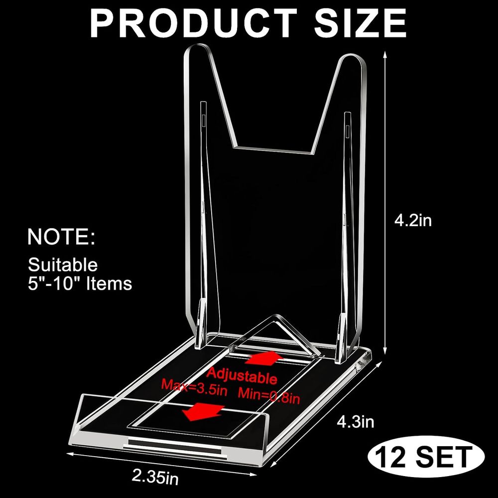 Verstellbarer Klarer Acryl-Buc – Clear Acrylic Book Stand Holder Bewertung und Preis