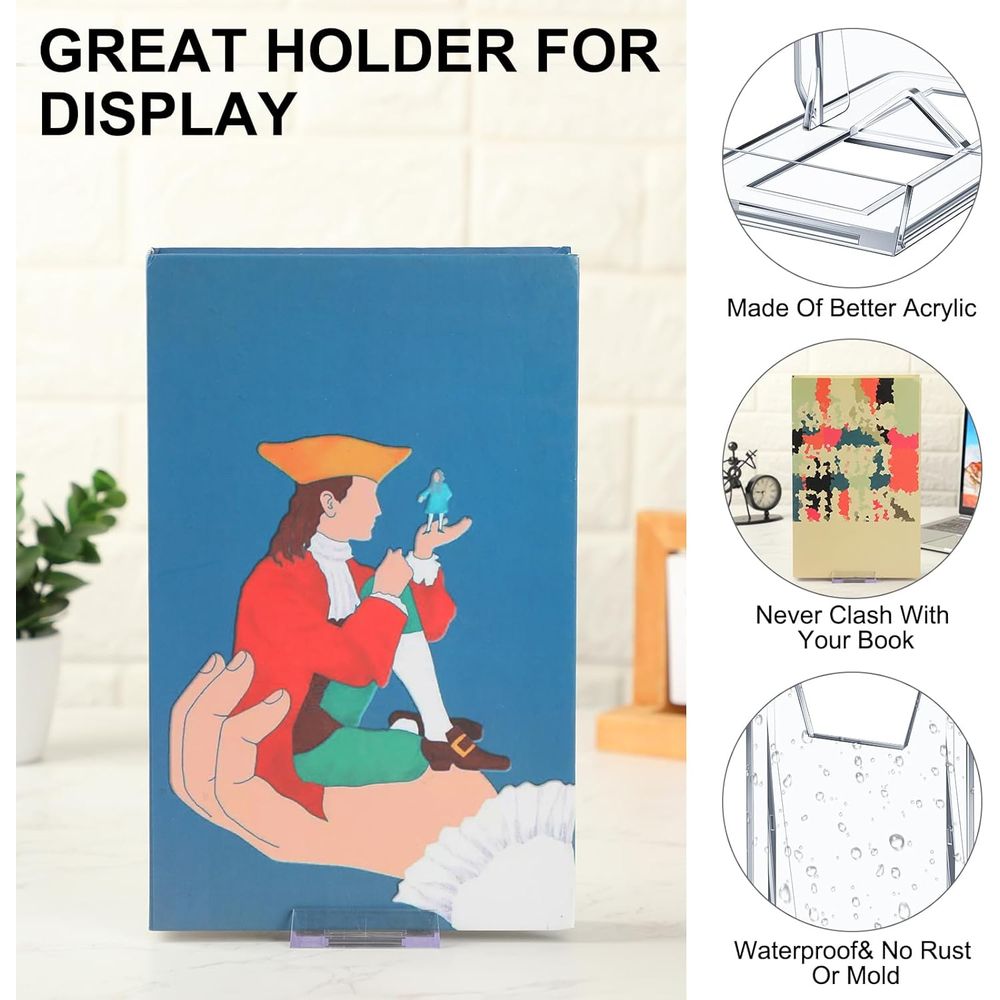 Verstellbarer Klarer Acryl-Buc – Clear Acrylic Book Stand Holder Bewertung und Preis