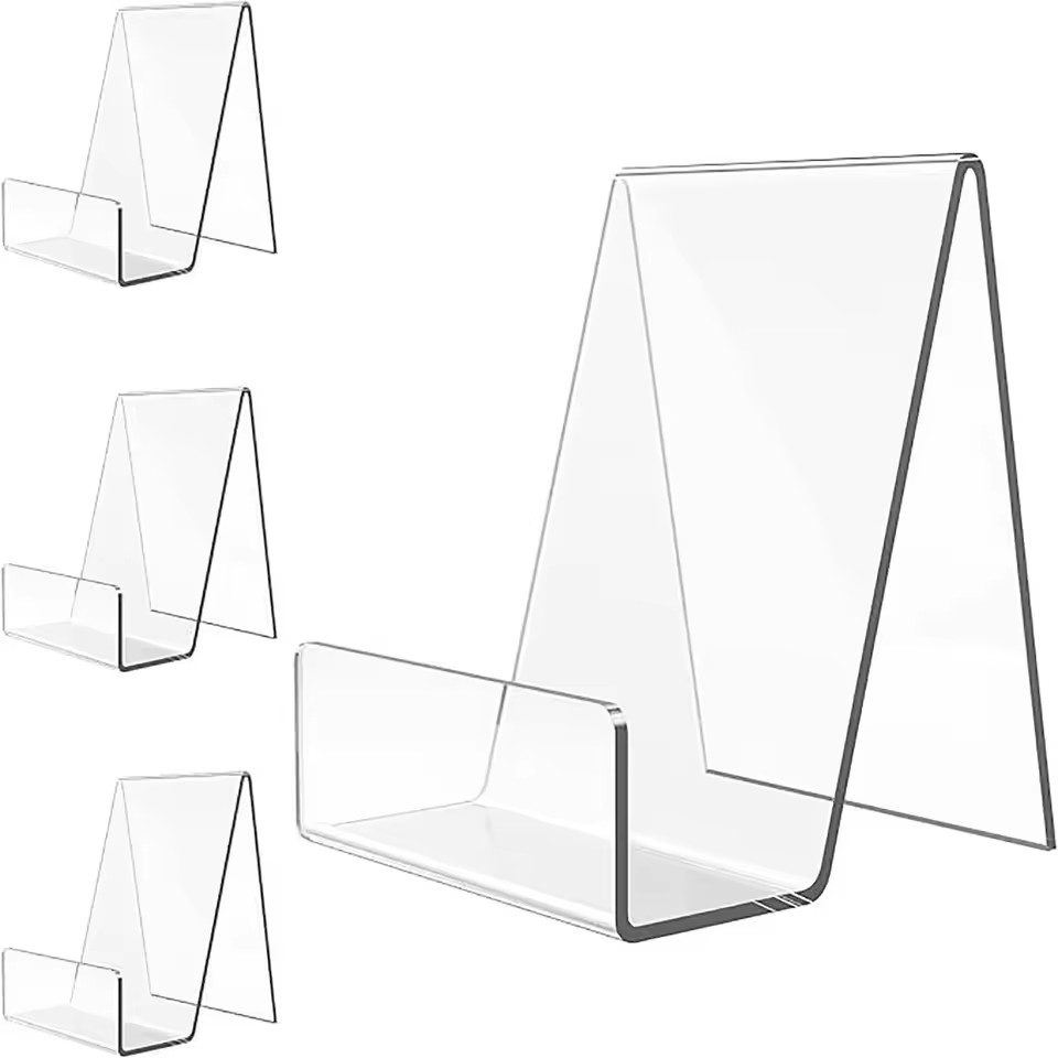 4 stücke Acryl Buch Stehen Buc – Clear Acrylic Book Stand Holder Bewertung und Preis
