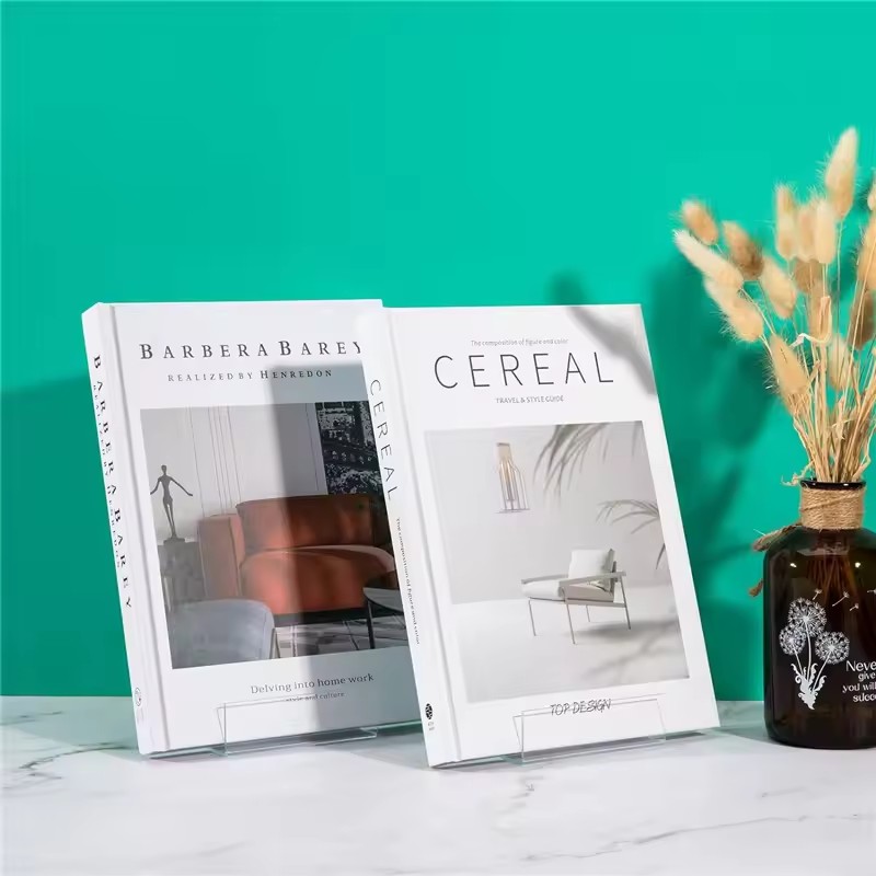 4 stücke Acryl Buch Stehen Buc – Clear Acrylic Book Stand Holder Bewertung und Preis