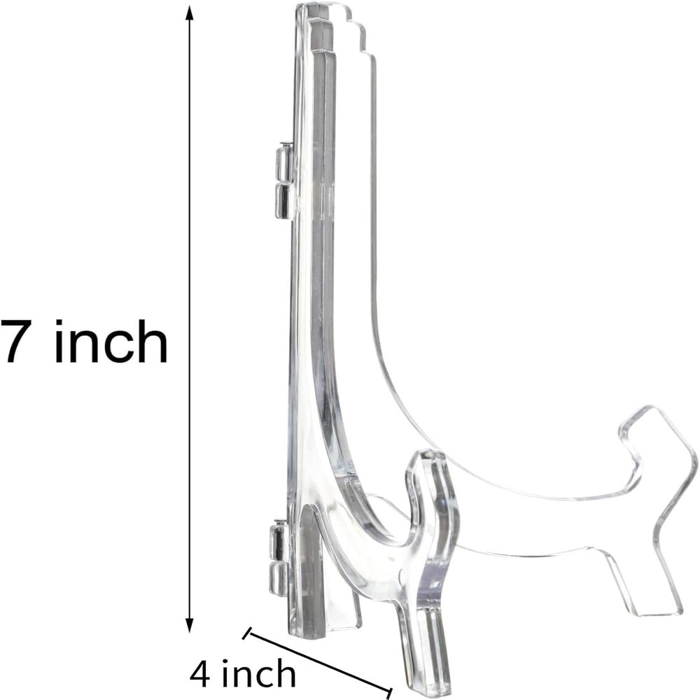 6er-Pack 7 Zoll Klarer Acryl-A – Clear Acrylic Book Stand Holder Bewertung und Preis