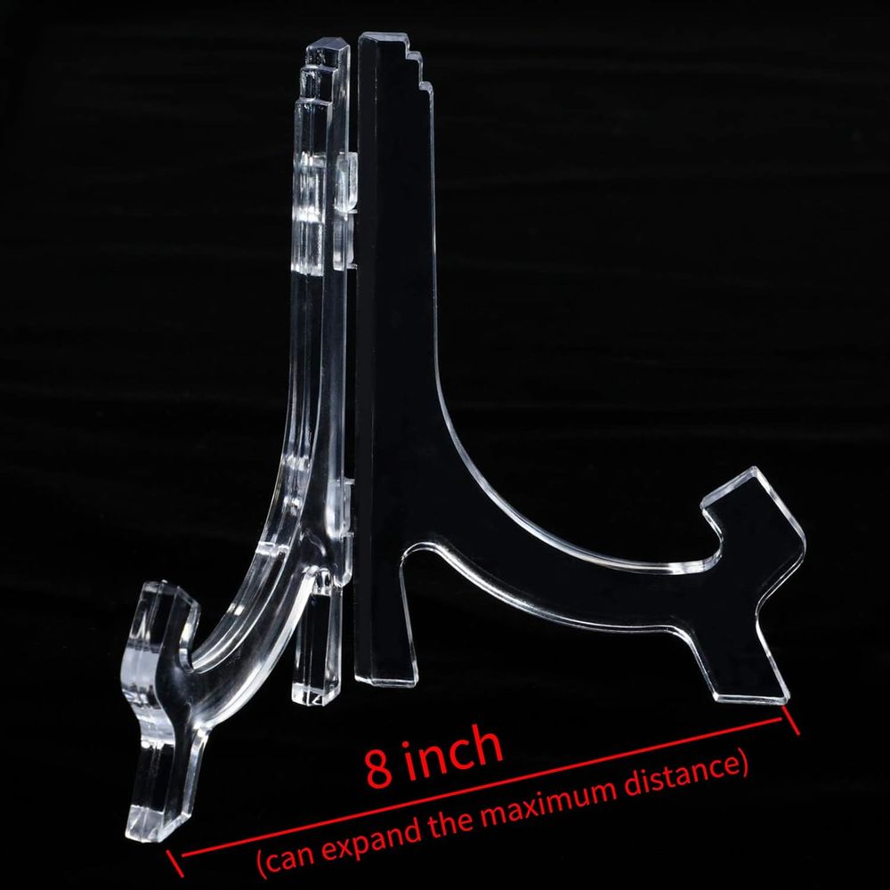 6er-Pack 7 Zoll Klarer Acryl-A – Clear Acrylic Book Stand Holder Bewertung und Preis