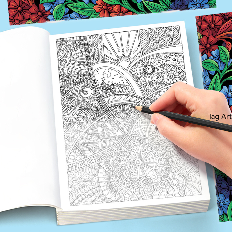 Meditations-Malbuch für Erwach – Adult Coloring Book Stress Relief Bewertung und Preis