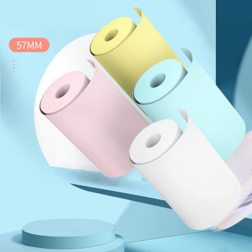 57x25MM Thermopapier Aufkleber – Mini Pocket Thermal Printer Paper Roll Bewertung und Preis