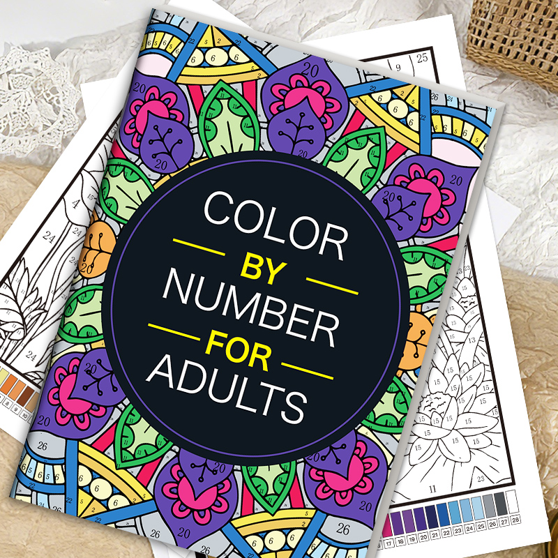 Malen nach Zahlen für Erwachse – Adult Coloring Book Stress Relief Bewertung und Preis