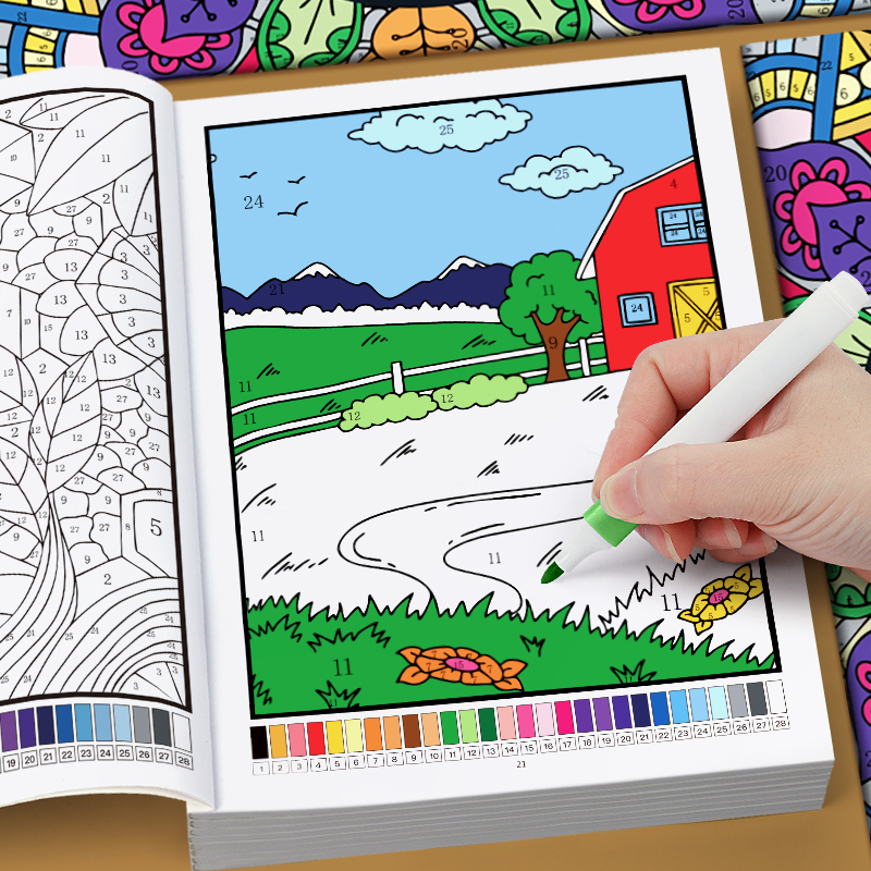 Malen nach Zahlen für Erwachse – Adult Coloring Book Stress Relief Bewertung und Preis