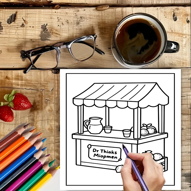 Malbuch „Kleine Räume“ für Erw – Adult Coloring Book Stress Relief Bewertung und Preis