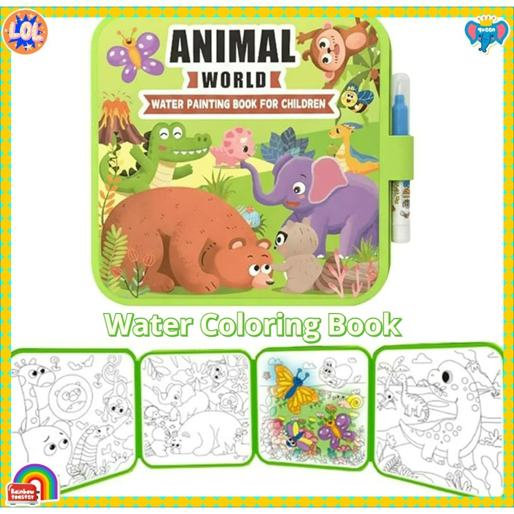 Magisches Wasser-Malbuch-Set m – Reusable Water Magic Coloring Book Bewertung und Preis
