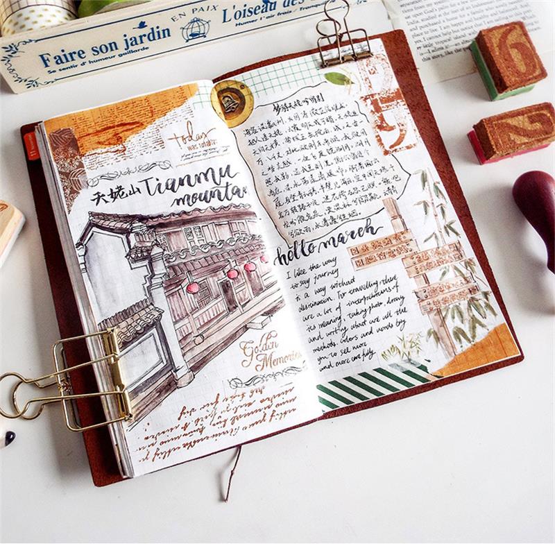 Defekte Retro Leder Abdeckung  – Vintage Leather Journal Notebook Bewertung und Preis