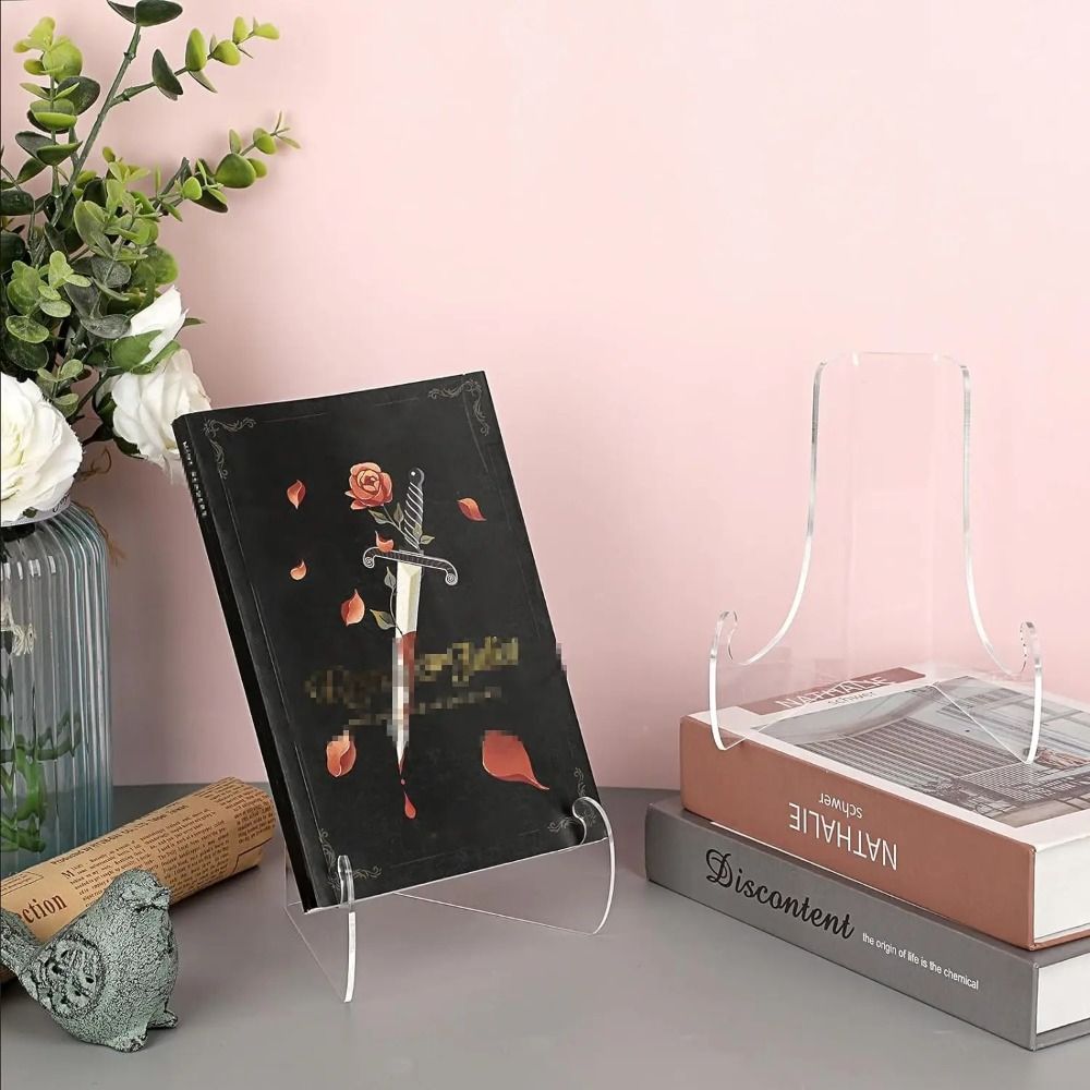Tablet-Halter, Acryl-Flachplat – Clear Acrylic Book Stand Holder Bewertung und Preis