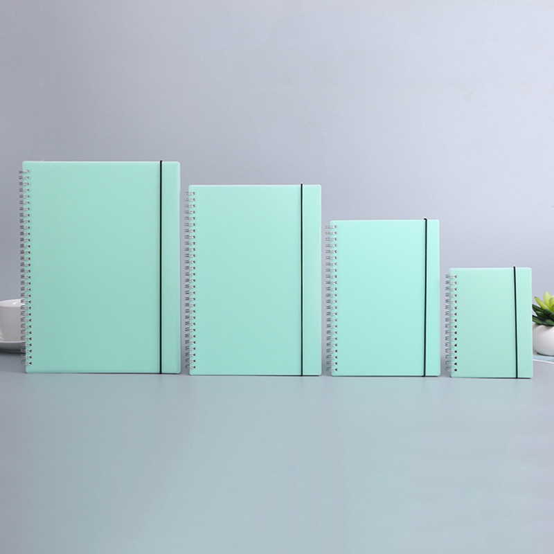 A6 A5 B5 A4 Grün Spiral Buch S – A5 Spiral Dotted Grid Notebook Bewertung und Preis