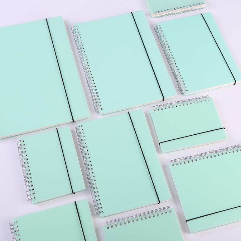 A6 A5 B5 A4 Grün Spiral Buch S – A5 Spiral Dotted Grid Notebook Bewertung und Preis
