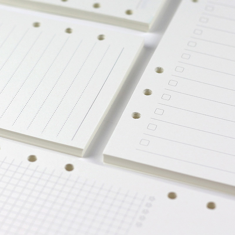 A5 A6 Loseblatt-Notizbuch Nach – A5 Spiral Dotted Grid Notebook Bewertung und Preis