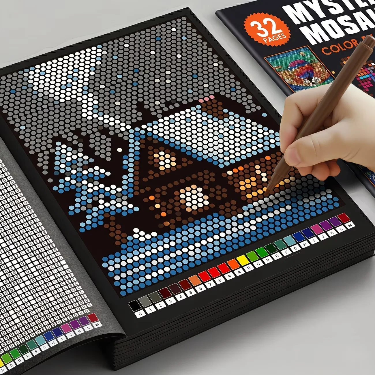 Mystery Mosaics Malbuch mit Za – Adult Coloring Book Stress Relief Bewertung und Preis