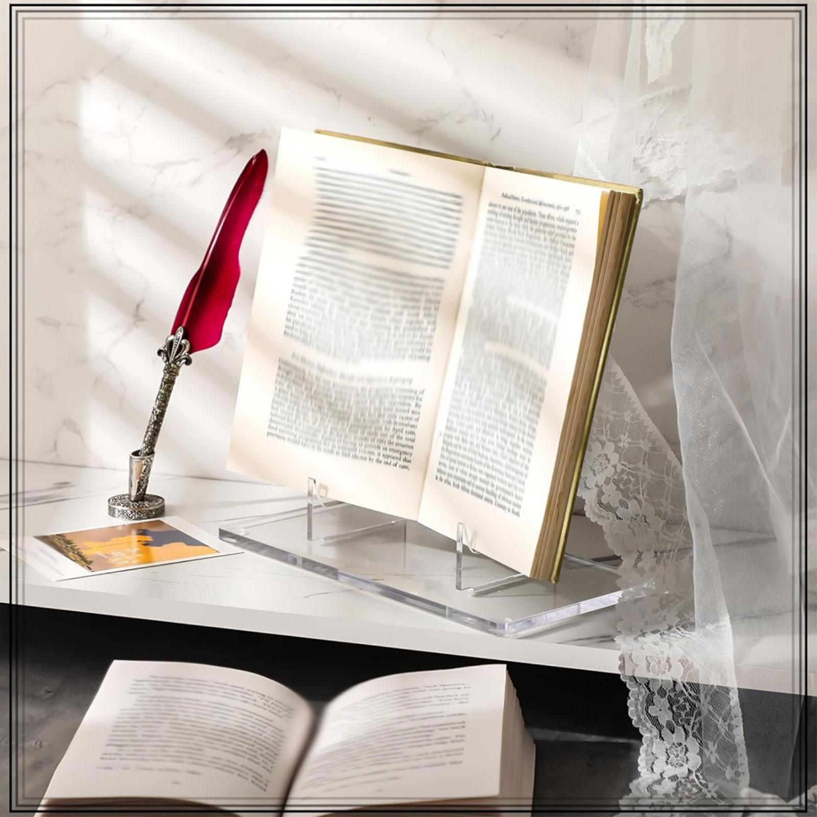 Acryl-Displayständer, Transpar – Clear Acrylic Book Stand Holder Bewertung und Preis