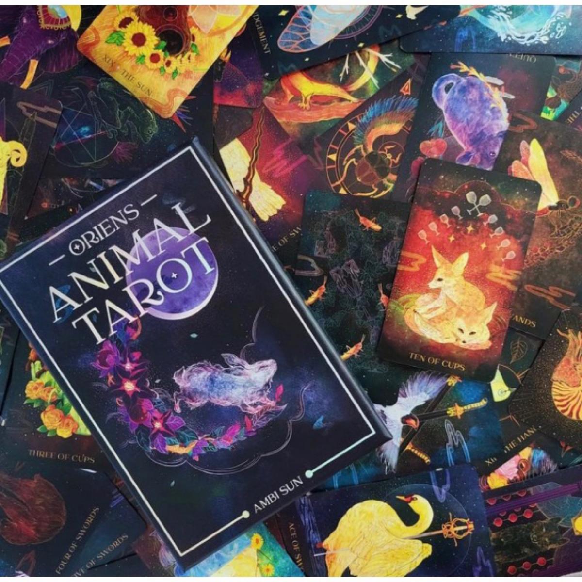 12x7 cm Oriens Tier Tarot 78 S – Tarot Deck With Guidebook Bewertung und Preis