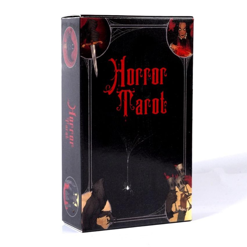 10.3*6cm Horror Tarot Deck Kar – Tarot Deck With Guidebook Bewertung und Preis