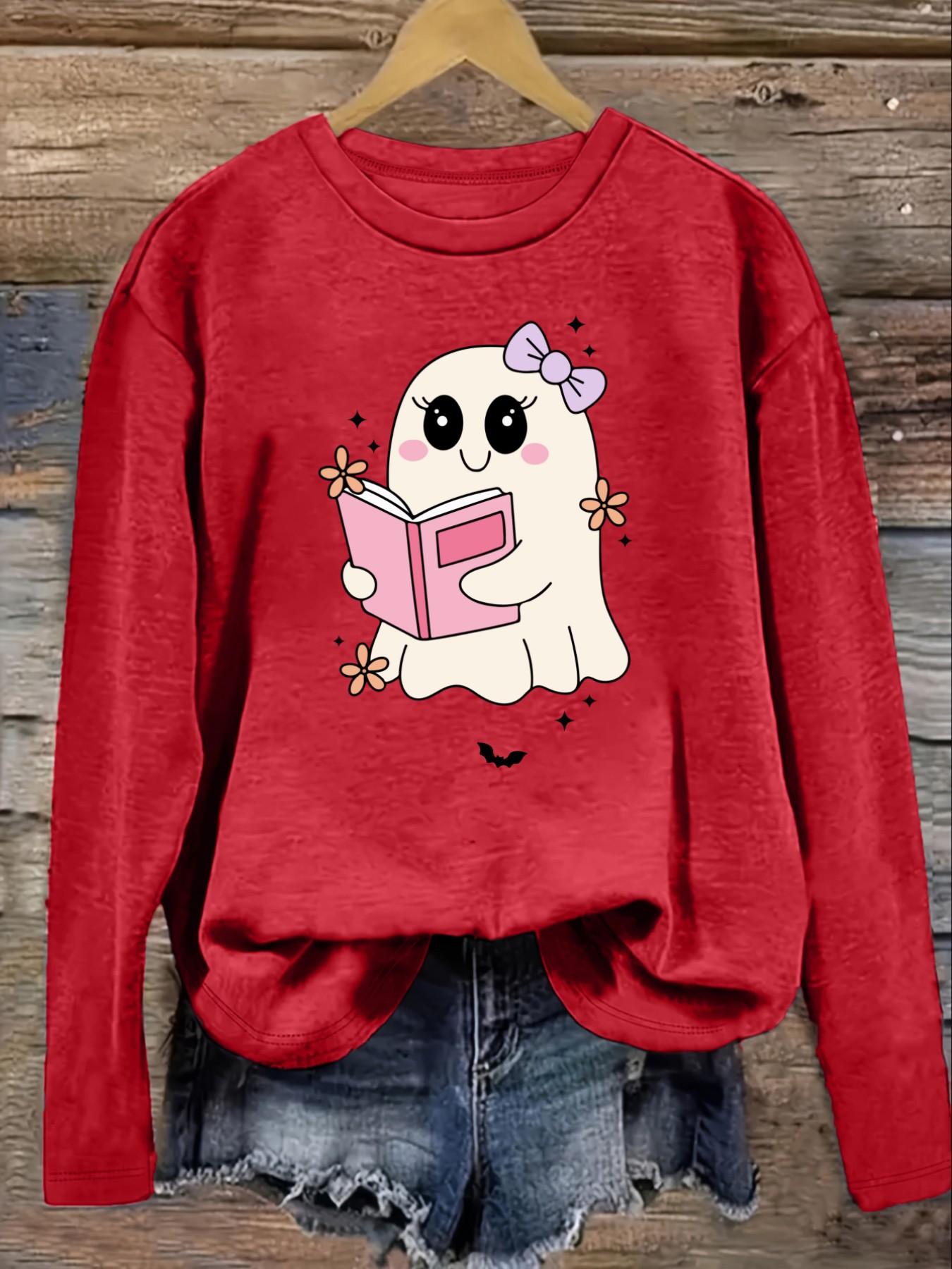 Damen-Freizeit-T-Shirt mit lan – Books Bewertung und Preis