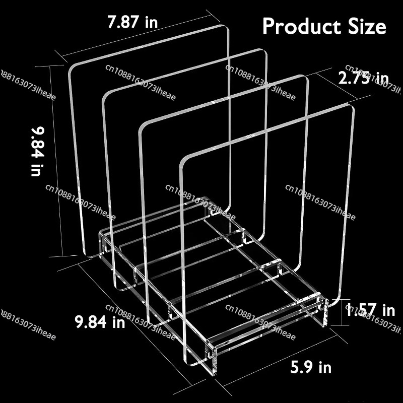Durchsichtiger Zeitschriftenha – Clear Acrylic Book Stand Holder Bewertung und Preis