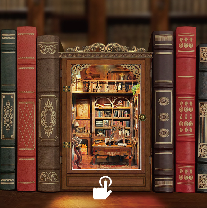 DIY Buchecke Regal Einsatz Zei – Diy Wooden Book Nook Kit Shelf Insert Bewertung und Preis