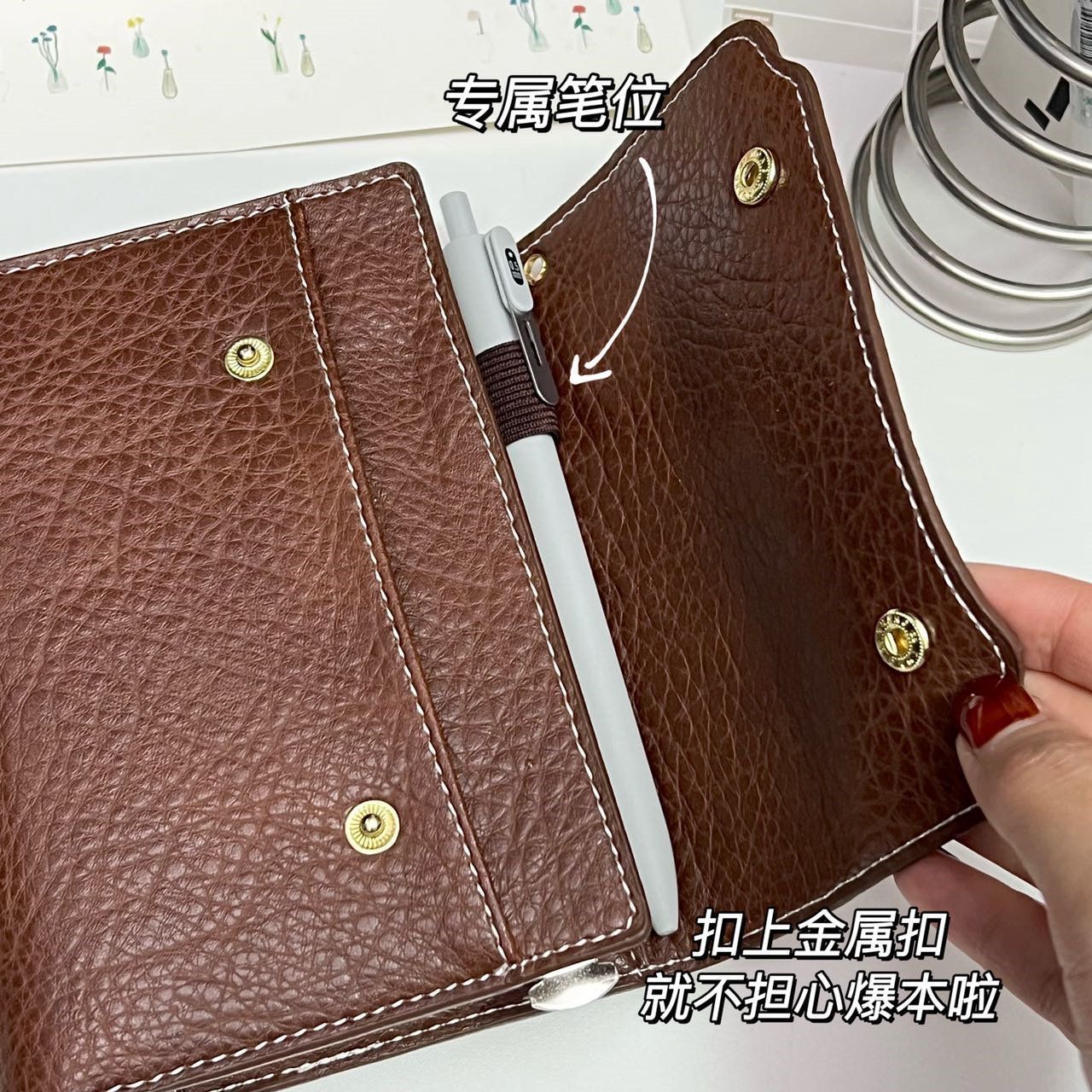 A7 Dreifach Faltbarer Einheits – Vintage Leather Journal Notebook Bewertung und Preis