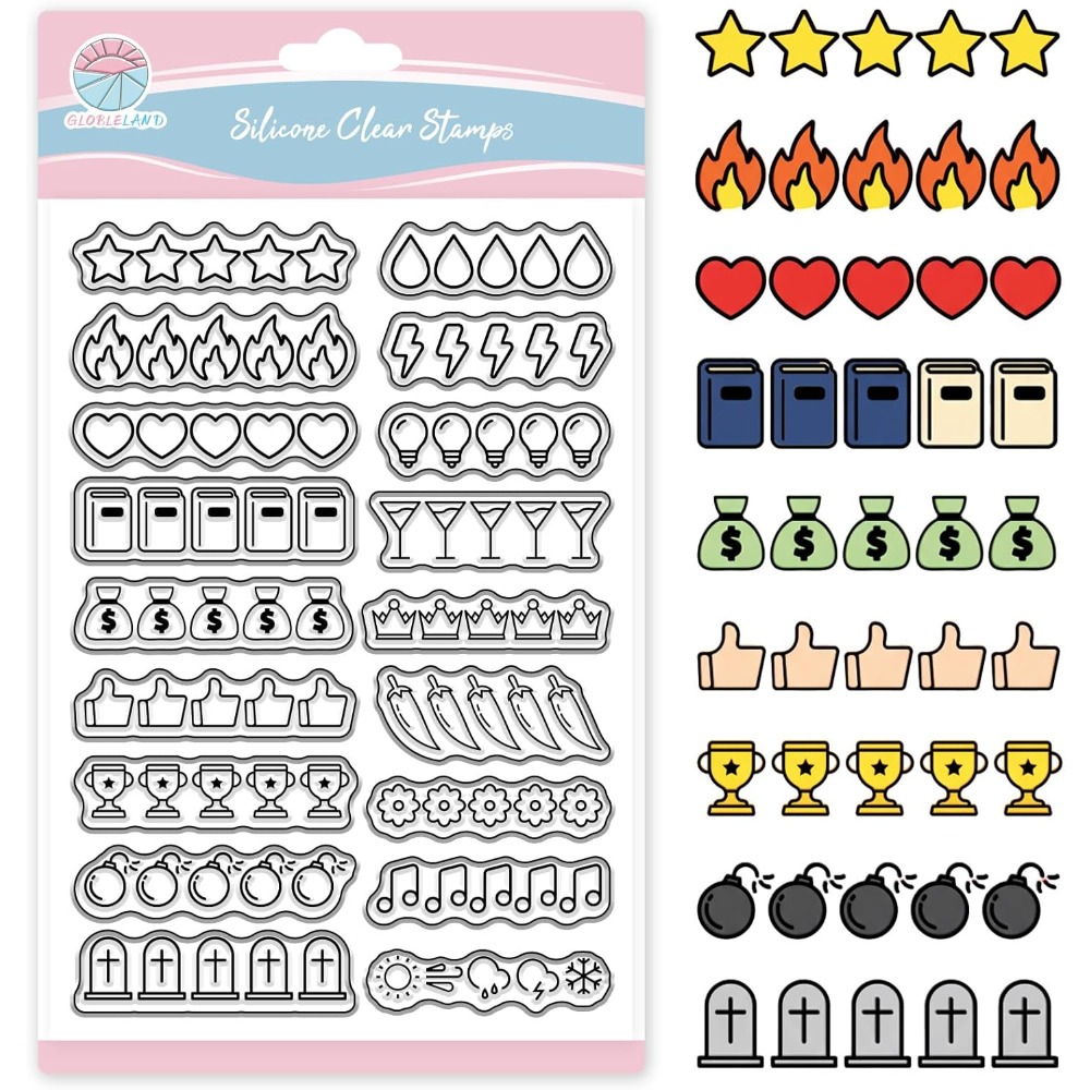 Klare Stempel mit Sternenbewer – Blank Sheet Music Notebook Bewertung und Preis