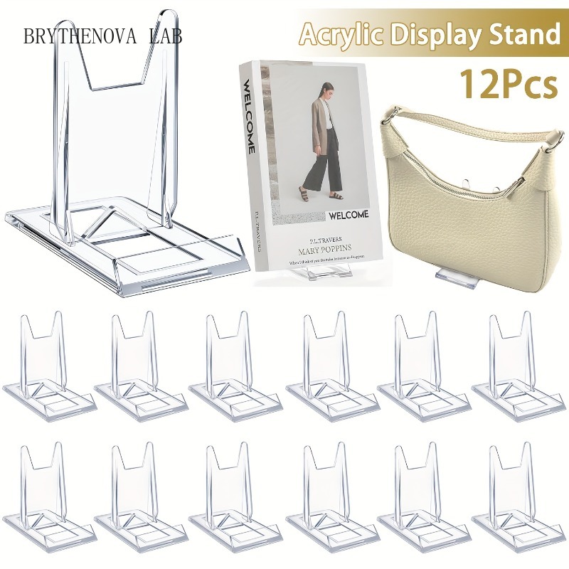 12 Stück 5/ Transparenter Acry – Clear Acrylic Book Stand Holder Bewertung und Preis