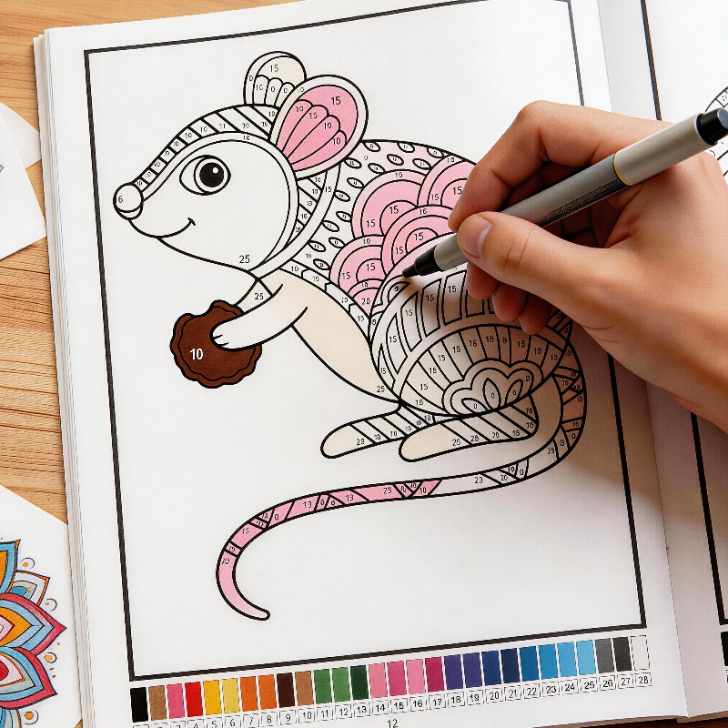 Malbuch für Erwachsene mit Tie – Adult Coloring Book Stress Relief Bewertung und Preis